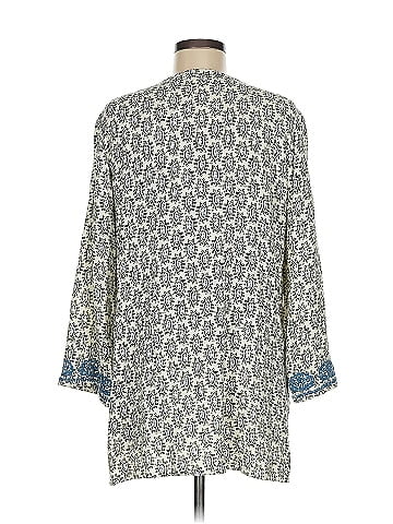 Rock Flower Paper 3/4 Sleeve Blouse (view 2)