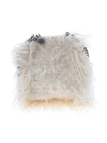 Stella McCartney Faux Fur Tiny Falabella Satchel (view 1)