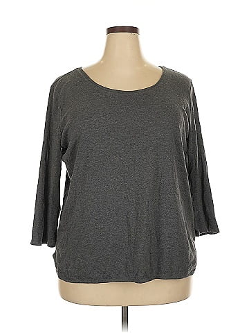 Gap Outlet 3/4 Sleeve T-Shirt (view 1)