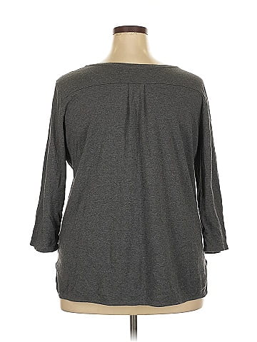 Gap Outlet 3/4 Sleeve T-Shirt (view 2)