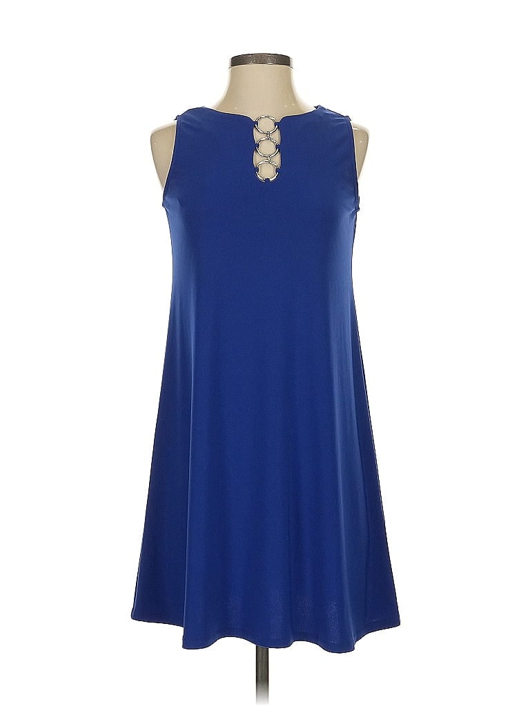 Pre-owned Roz & Ali Casual Dress In Blue