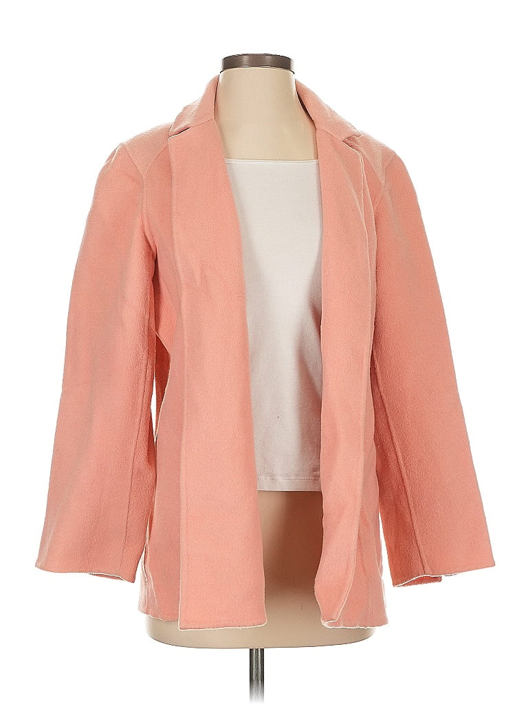 Click to view more detailed imagery on our partner's website Pre-owned Elisabeth Wool Blazer Jacket In Pink