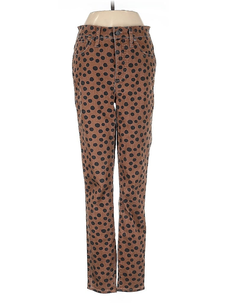 Pre-owned Madewell Casual Pants In Brown