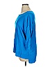 Foxcroft Solid Blue Pullover Sweater Size 1X - photo 5