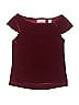 Christie Brooks Burgundy Short Sleeve Top Size S (kids) - photo 1