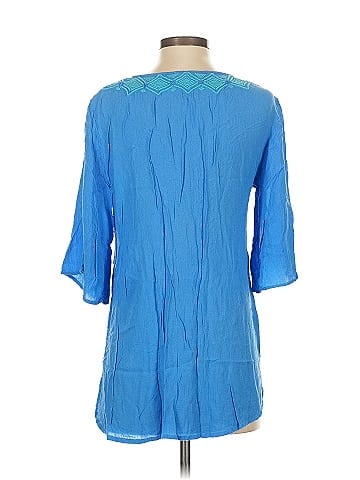 Lilly Pulitzer For Target 3/4 Sleeve Blouse (view 2)