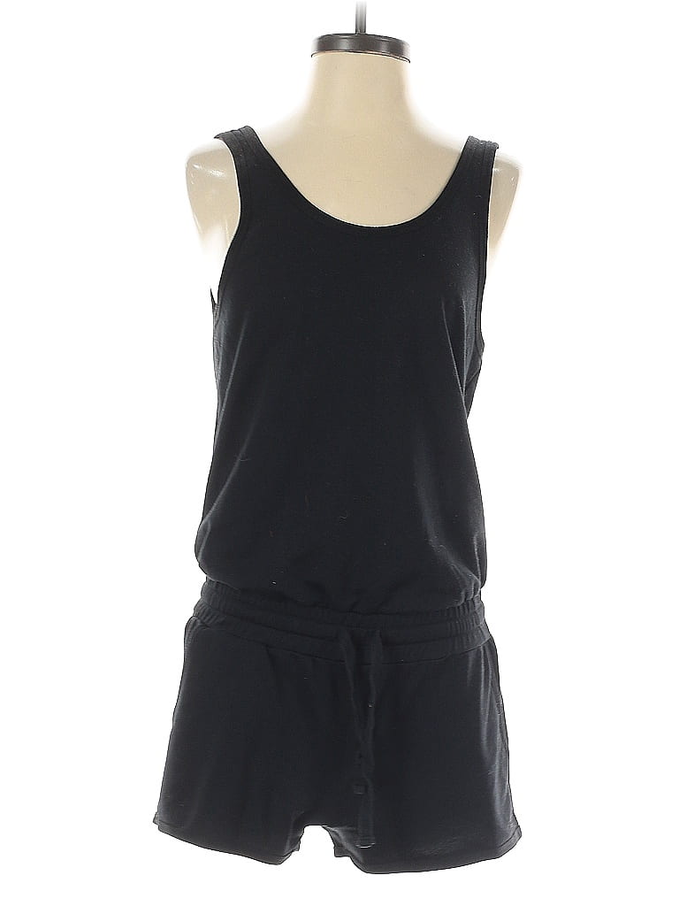 Pre-owned Fabletics Romper In Black