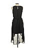 Studio Y 100% Polyester Solid Black Cocktail Dress Size L - photo 2