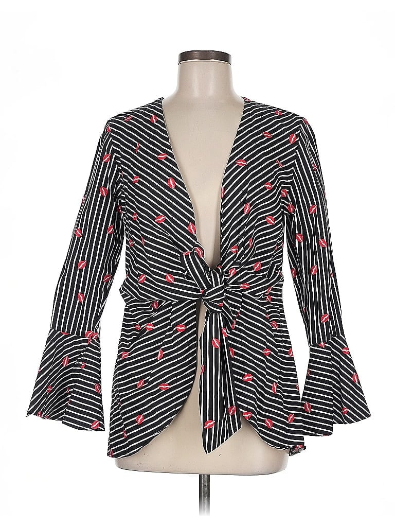 Pre-owned Mishca Kimono In Black