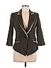 Elizabeth and James Brown Wool Blazer Size 8 - photo 1