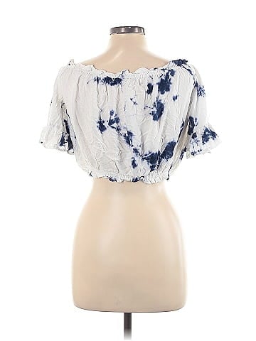 Feathers Short Sleeve Blouse (view 2)
