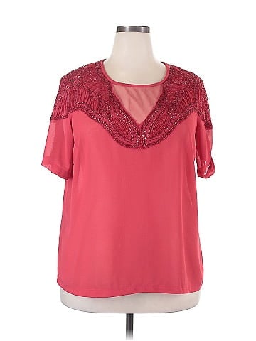 Roaman's Short Sleeve Blouse (view 1)
