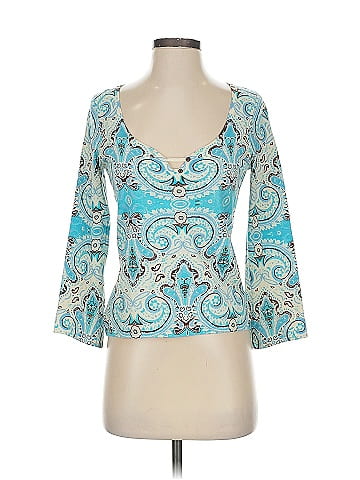 August Silk 3/4 Sleeve T-Shirt (view 1)