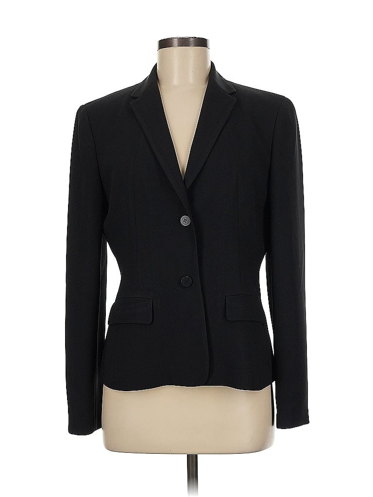 Pre-owned Ann Taylor Loft Blazer Jacket In Black