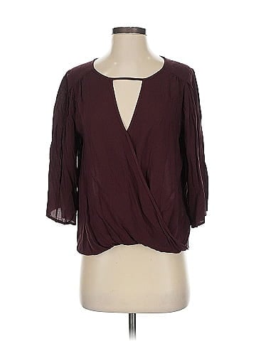 Velvet 3/4 Sleeve Blouse (view 1)