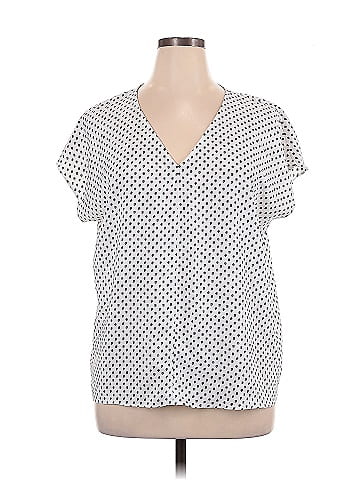 Hilary Radley Short Sleeve Blouse (view 1)