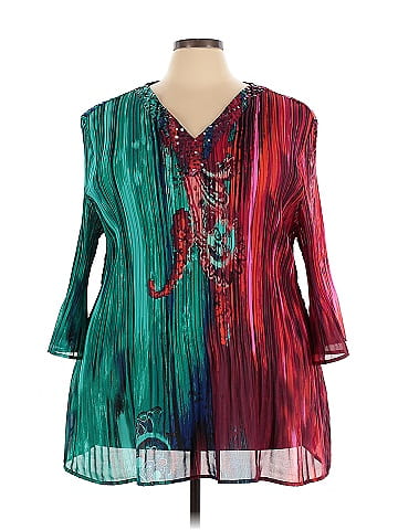 Catherines Short Sleeve Blouse (view 1)