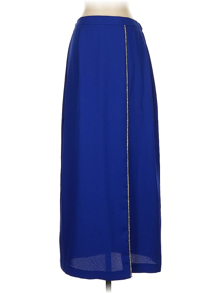 Pre-owned Unbranded Formal Skirt In Blue