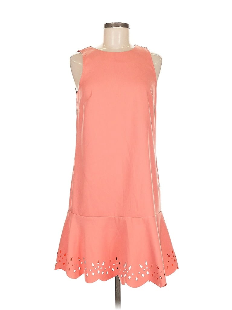 Pre-owned Ann Taylor Loft Casual Dress In Orange