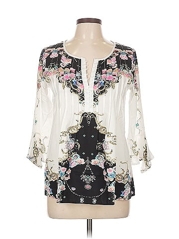 Made With Love 3/4 Sleeve Blouse (view 1)