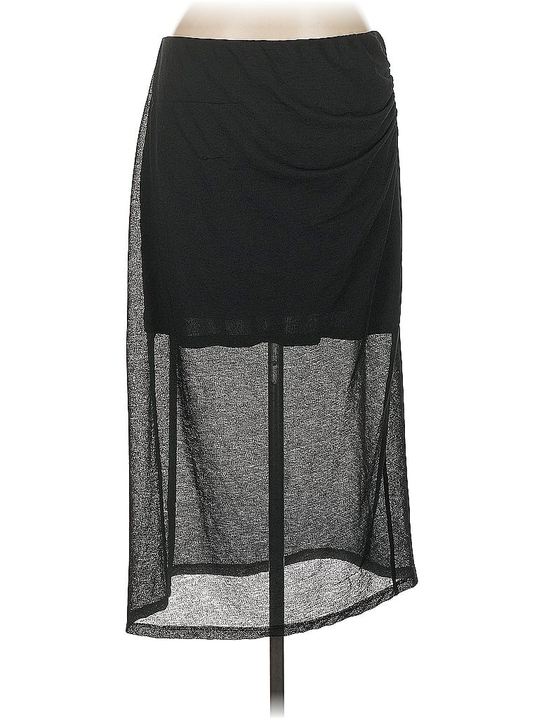 Pre-owned Abercrombie & Fitch Casual Skirt In Black