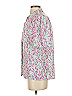 Oscar De La Renta Expressions 100% Polyester Pink Short Sleeve Blouse Size 10 - photo 5
