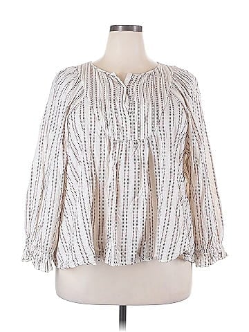 Elizabeth and James 3/4 Sleeve Blouse (view 1)