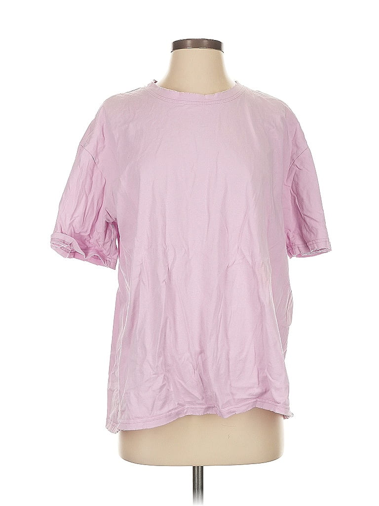 Pre-owned Bayse Short Sleeve T-shirt In Pink