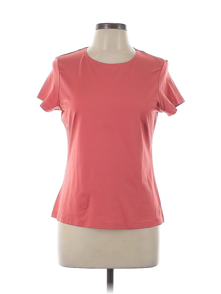 Pre-owned Ann Taylor Factory Active T-shirt In Pink