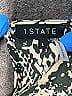 1.State 100% Polyester Silver Tan Long Sleeve Blouse Size L - photo 8