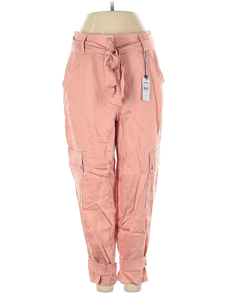 Pre-owned Express Cargo Pants In Pink