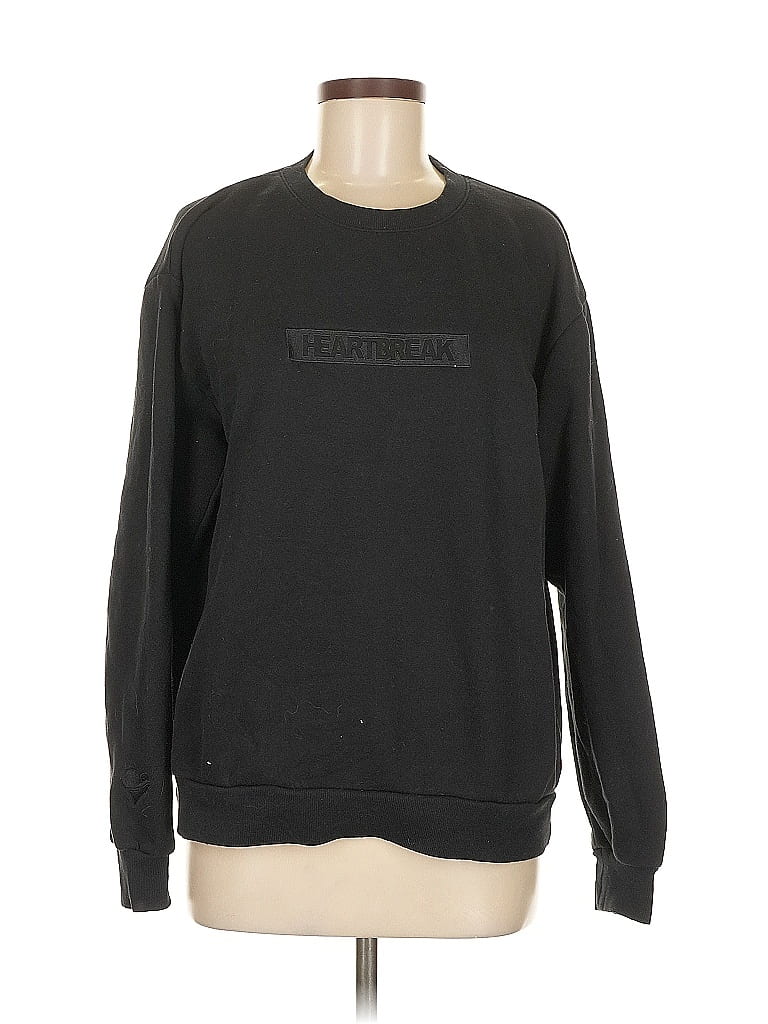 Pre-owned Assorted Brands Sweatshirt In Black