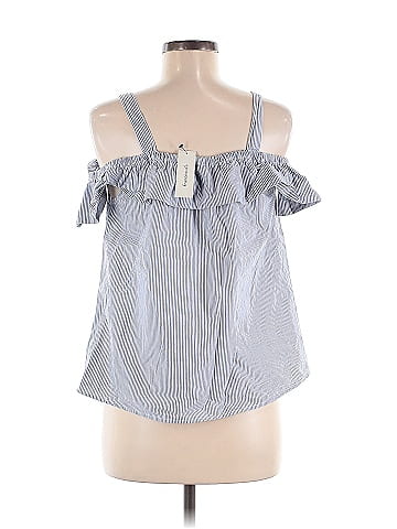 Blue Rain Sleeveless Blouse (view 2)