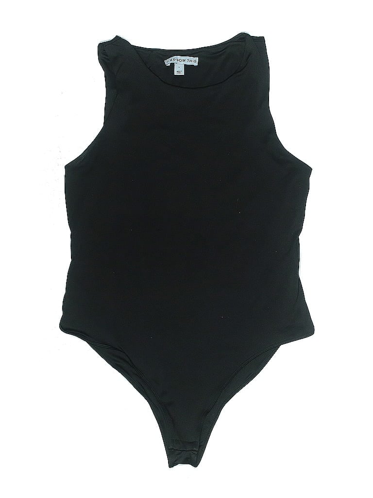 Pre-owned And Now This Bodysuit In Black