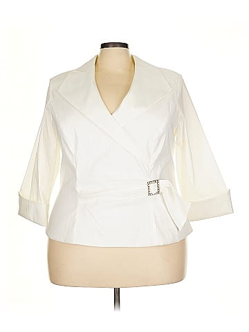 Xscape 3/4 Sleeve Blouse (view 1)