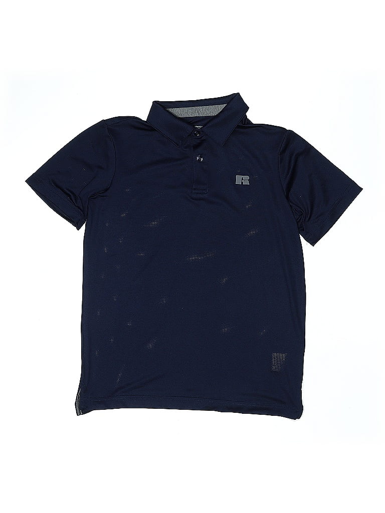 RUSSELL ATHLETIC Pre-owned Kids' Short Sleeve Polo Shirt In Blue