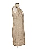 Akris Punto Metallic Tan Casual Dress Size 12 - photo 3