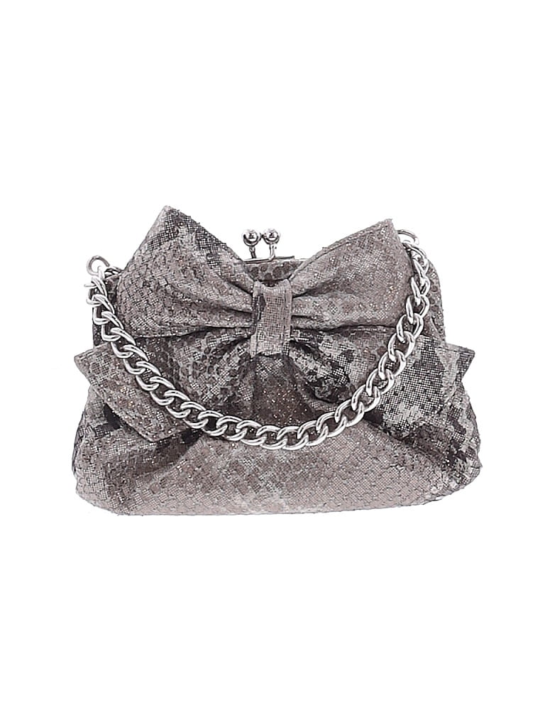 Unbranded Metallic Silver Gray Satchel One size - photo 1