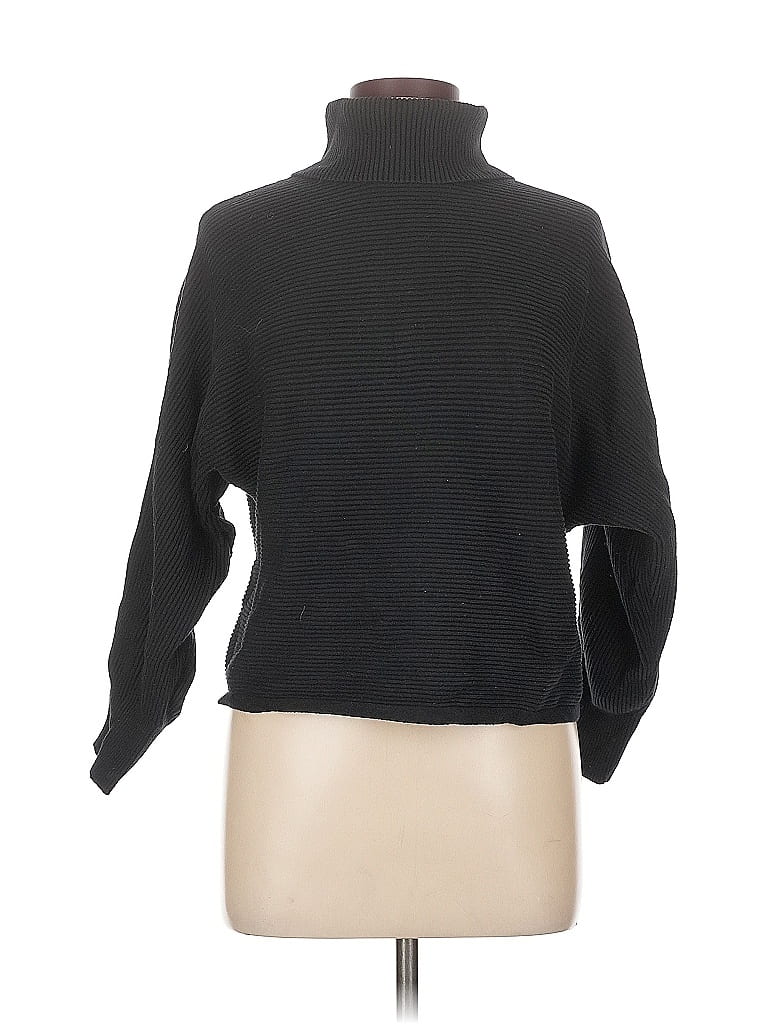Pre-owned Old Navy Turtleneck Sweater In Black