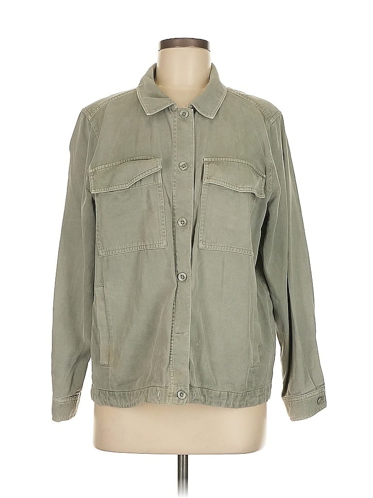Click to view more detailed imagery on our partner's website Pre-owned Side Stitch Jacket In Green