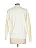 Oscar De La Renta Expressions 100% Cotton Ivory Pullover Sweater Size L - photo 2