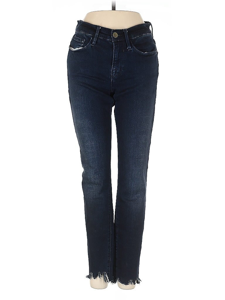 Pre-owned Frame Jeans In Blue