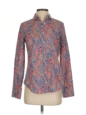 Liberty Art Fabrics for J.Crew Long Sleeve Blouse (view 1)