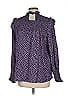 Barbour 100% Lyocell Purple Long Sleeve Blouse Size 8 - photo 2