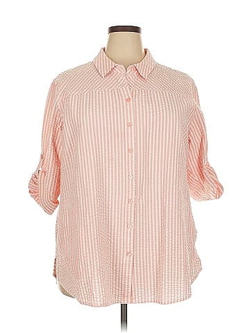 Joan Rivers 3/4 Sleeve Button-Down Shirt (view 1)