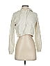 Nasty Gal Inc. Silver Ivory Pullover Hoodie Size 0 - photo 1