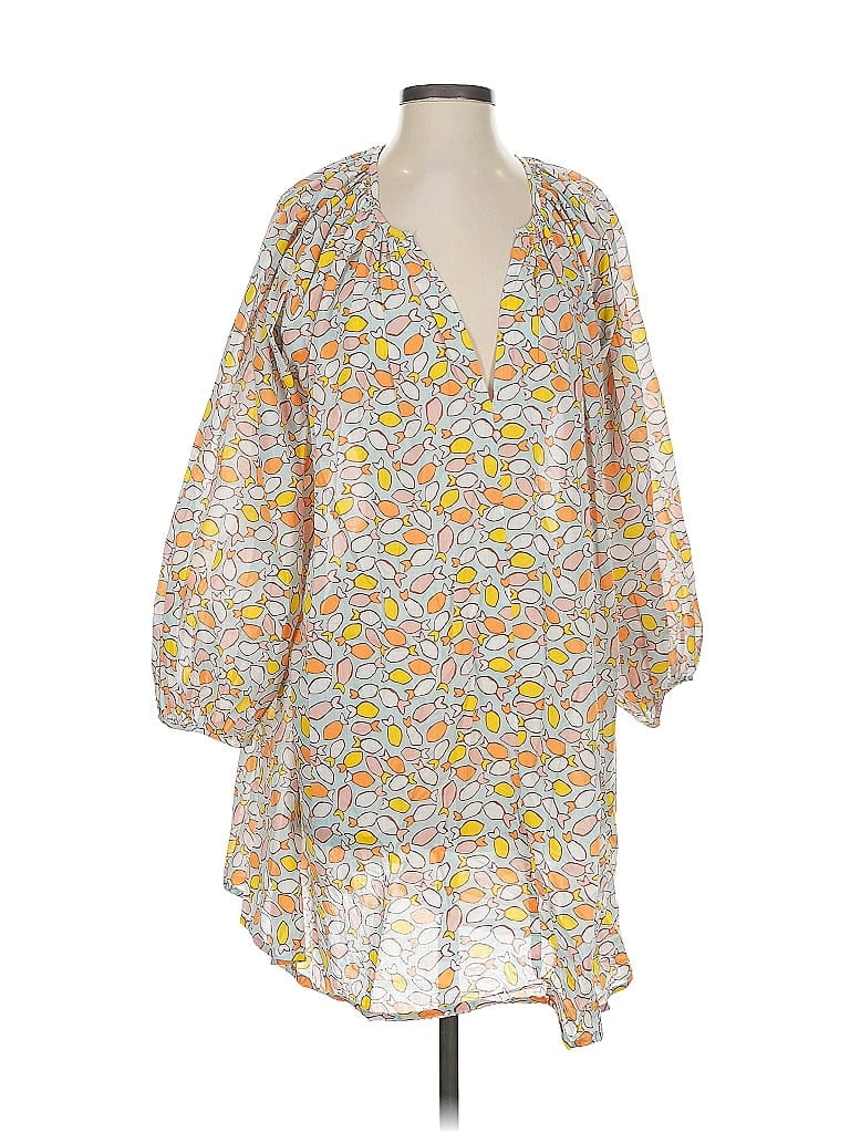 Click to view more detailed imagery on our partner's website Pre-owned Compañía Fantástica Casual Dress In Yellow