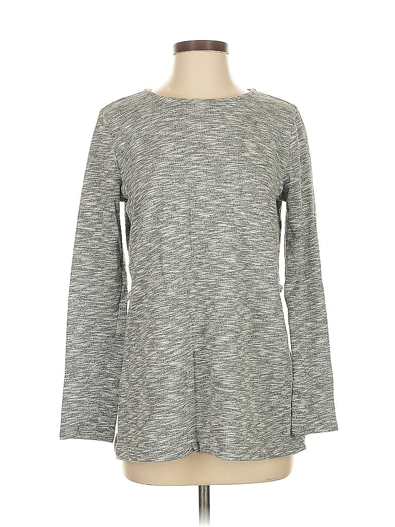 Pre-owned J.crew Mercantile Pullover Sweater In Gray