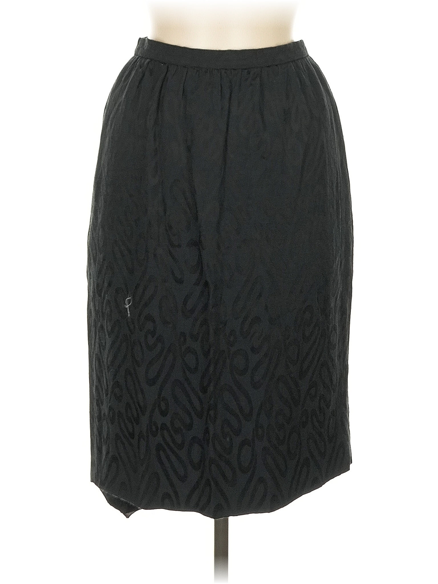 CH Carolina Herrera Black Formal Skirt Size 8