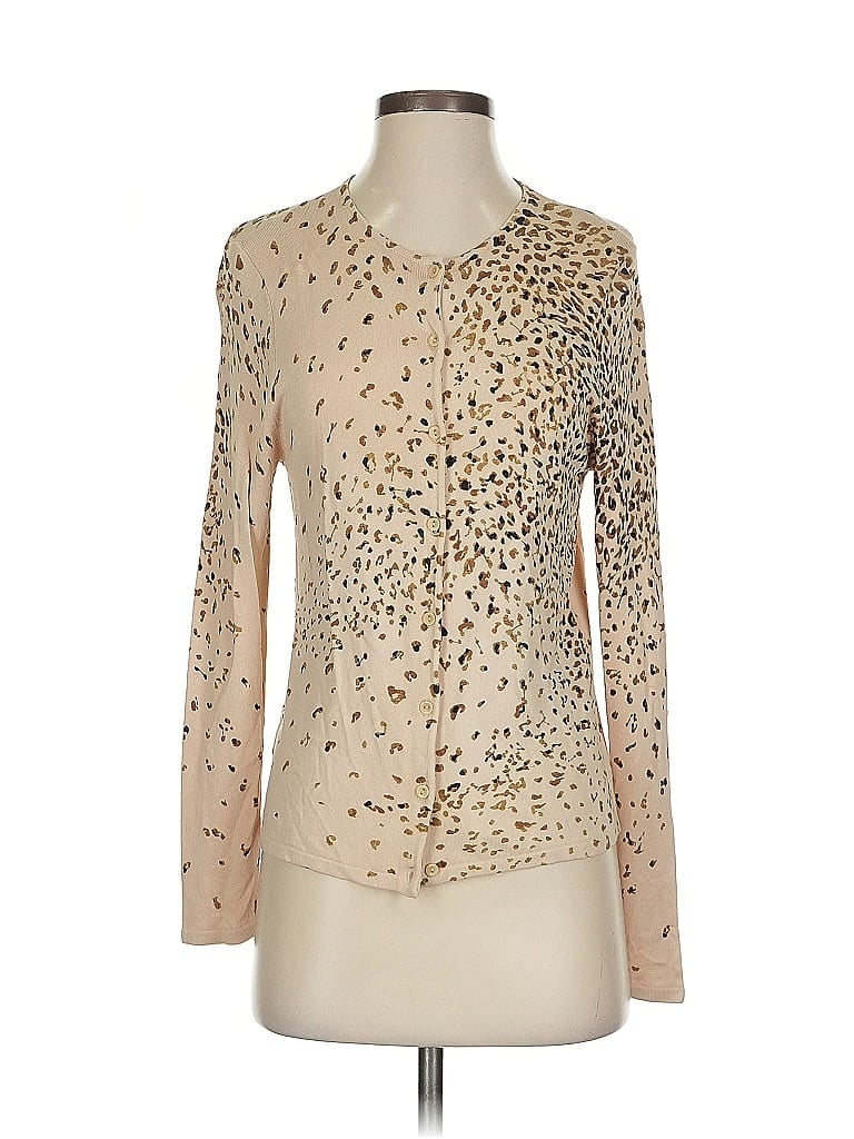 Pre-owned W By Worth Cardigan Sweater In Brown